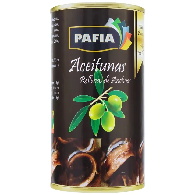 Aceitunas con Anchoa PAFIA